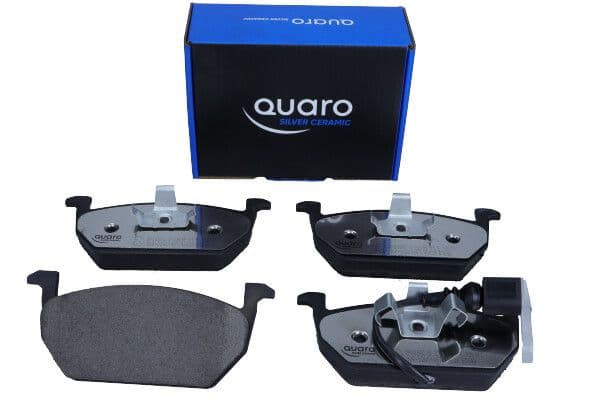 set placute frana,frana disc QUARO SILVER CERAMIC QP0086C