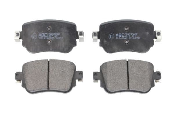 set placute frana,frana disc ABE C2W035ABE