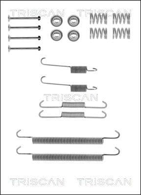 Set accesorii, sabot de frana TRISCAN 8105 102582