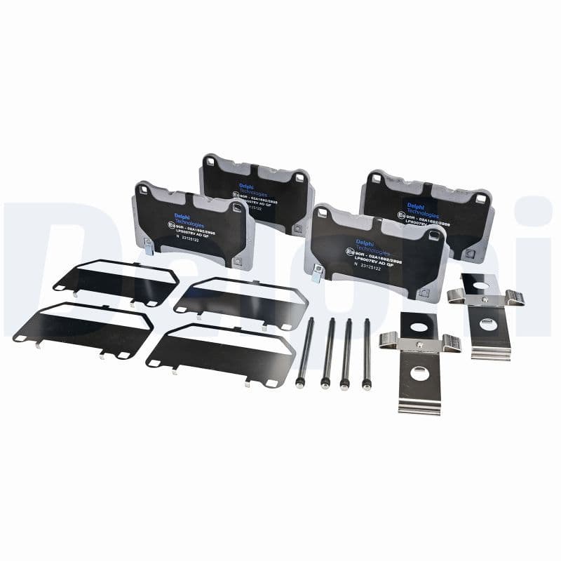set placute frana,frana disc DELPHI LP5007EV