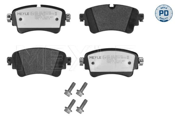 set placute frana,frana disc MEYLE -PD: Advanced performance and design. 025 223 0817/PD