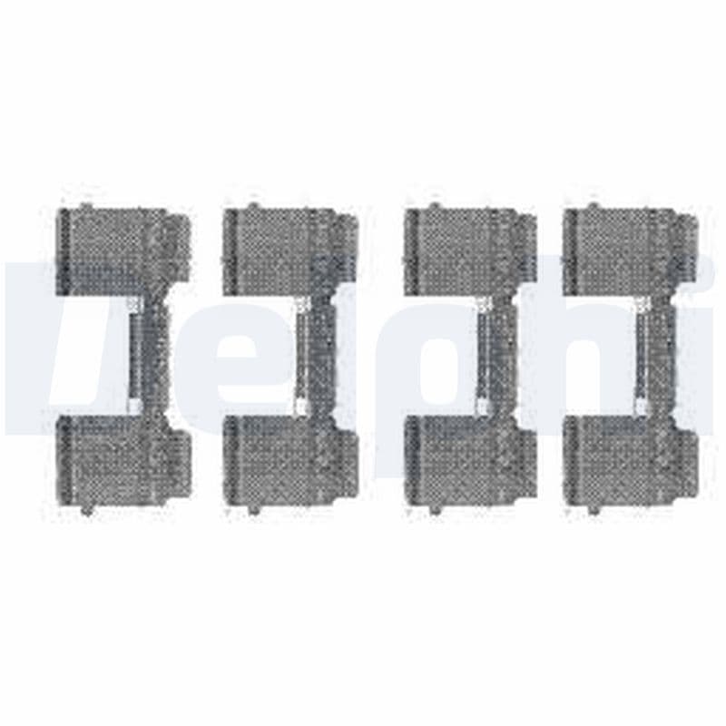 Set accesorii, placute frana DELPHI LX0477