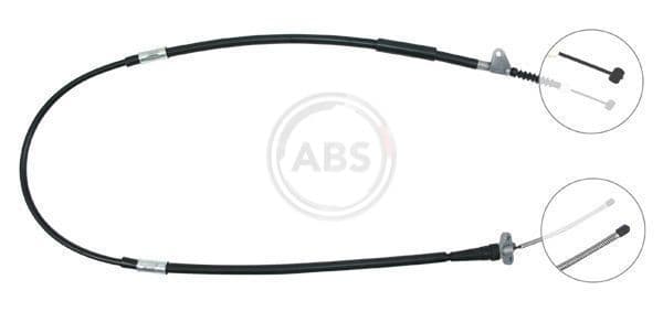 Cablu, frana de parcare ABS K16048