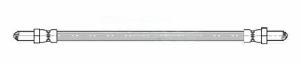 Furtun frana METZGER AUTOTEILE 4112534