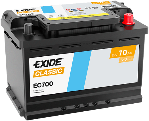 Baterie de pornire EXIDE Classic 70Ah 12V