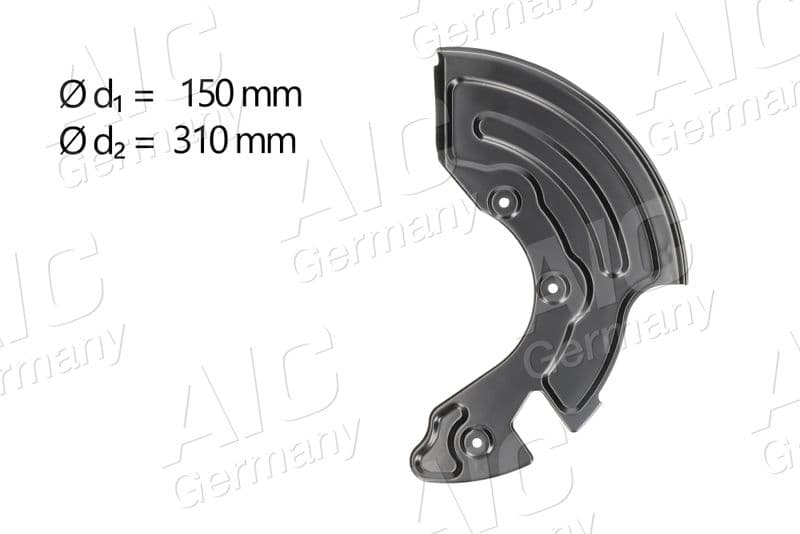 protectie stropire,disc frana AIC Calitatea originală 57064