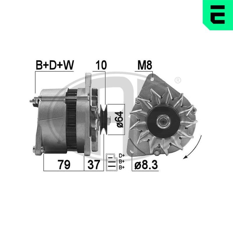 Generator / Alternator ERA 210204A