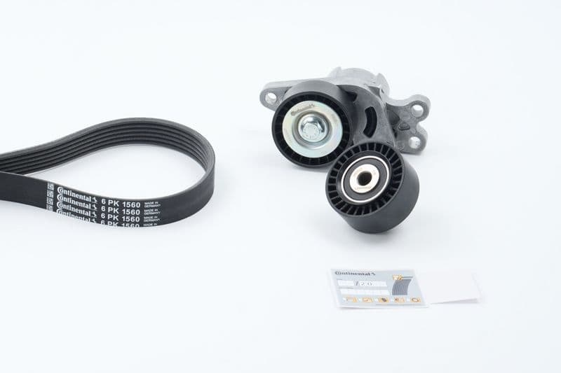 Set curea transmisie cu caneluri CONTINENTAL CTAM 6PK1560K1