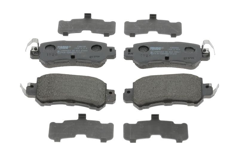 set placute frana,frana disc FERODO PREMIER ECO FRICTION FDB4892