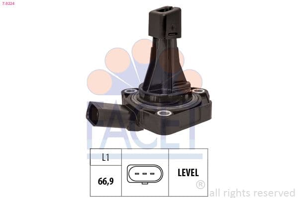 senzor,nivel ulei motor FACET OE Equivalent 7.0224