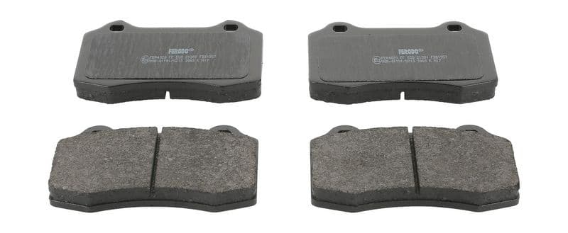 set placute frana,frana disc FERODO PREMIER ECO FRICTION FDB1957