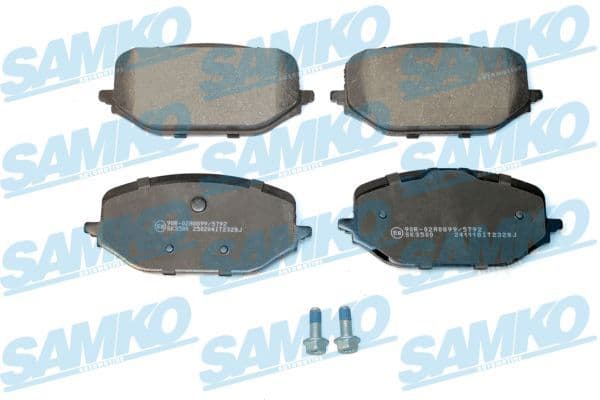 set placute frana,frana disc SAMKO 5SP2328
