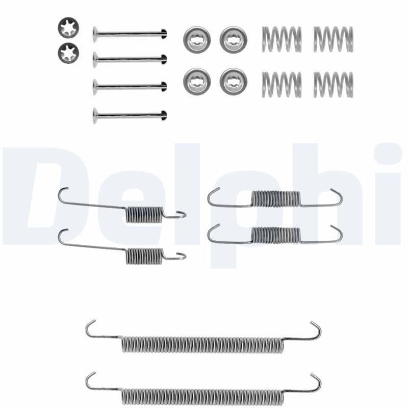 Set accesorii, sabot de frana DELPHI LY1132