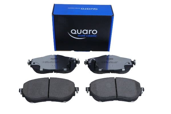 set placute frana,frana disc QUARO SILVER CERAMIC QP2884C