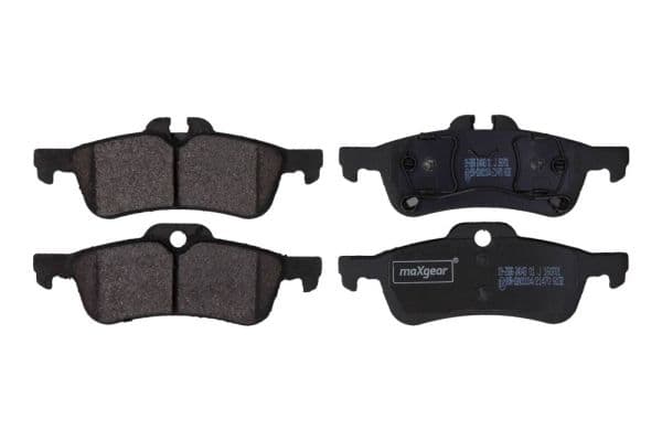 set placute frana,frana disc MAXGEAR 19-2886