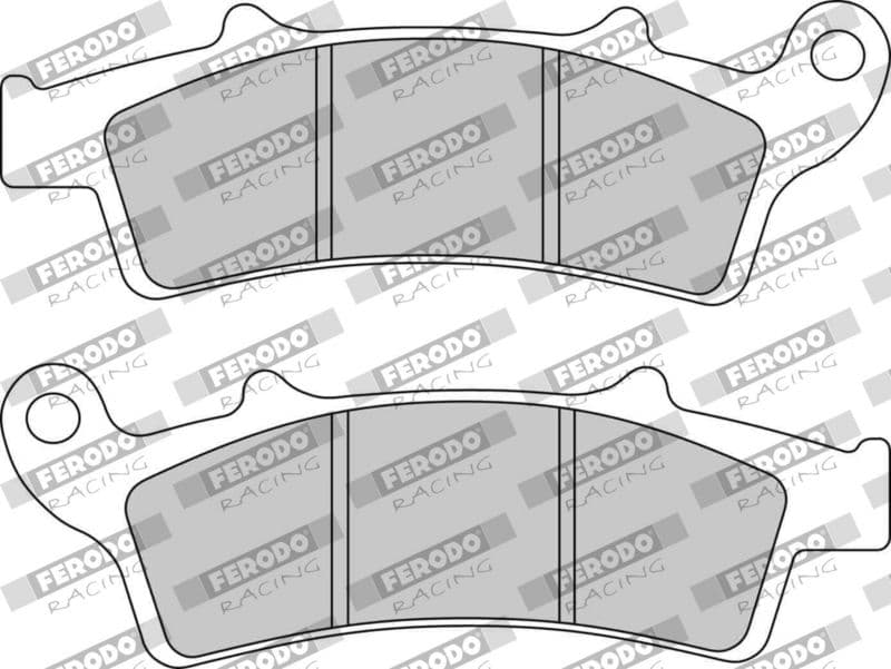 set placute frana,frana disc FERODO FDB2105EF
