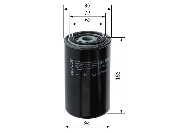 filtru combustibil BOSCH F 026 402 790