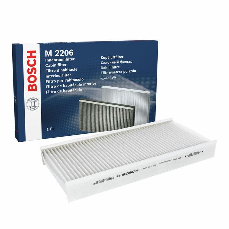 Filtru, aer habitaclu BOSCH 1 987 432 206
