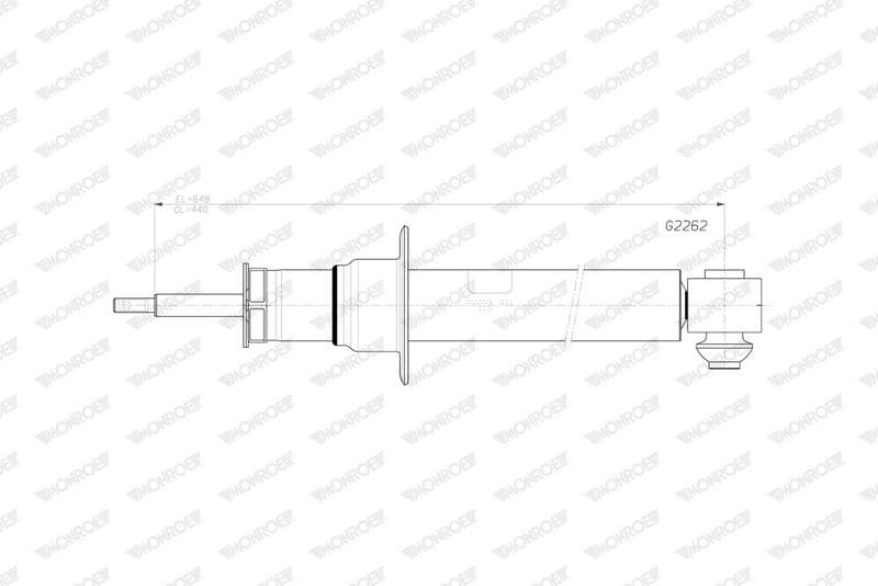 amortizor MONROE ORIGINAL (Gas Technology) G2262