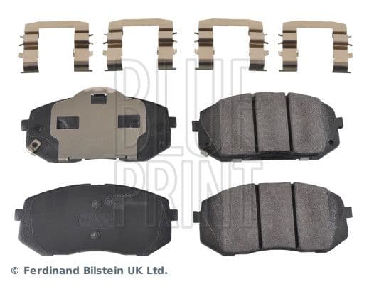 set placute frana,frana disc BLUE PRINT ADG042161