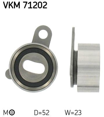 rola intinzator,curea distributie SKF VKM 71202