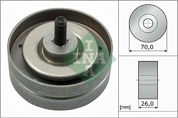 Rola ghidare/conducere, curea transmisie Schaeffler INA 532 0789 10