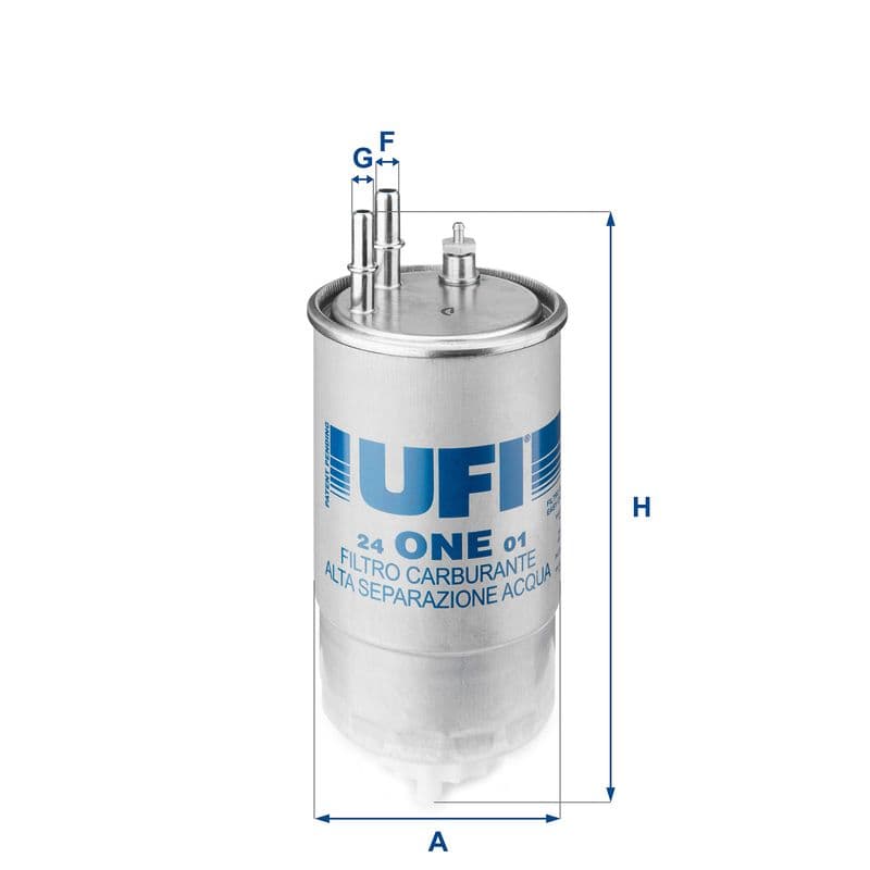 filtru combustibil UFI 24.ONE.01