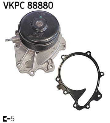 Pompă de apă, răcire motor SKF VKPC 88880