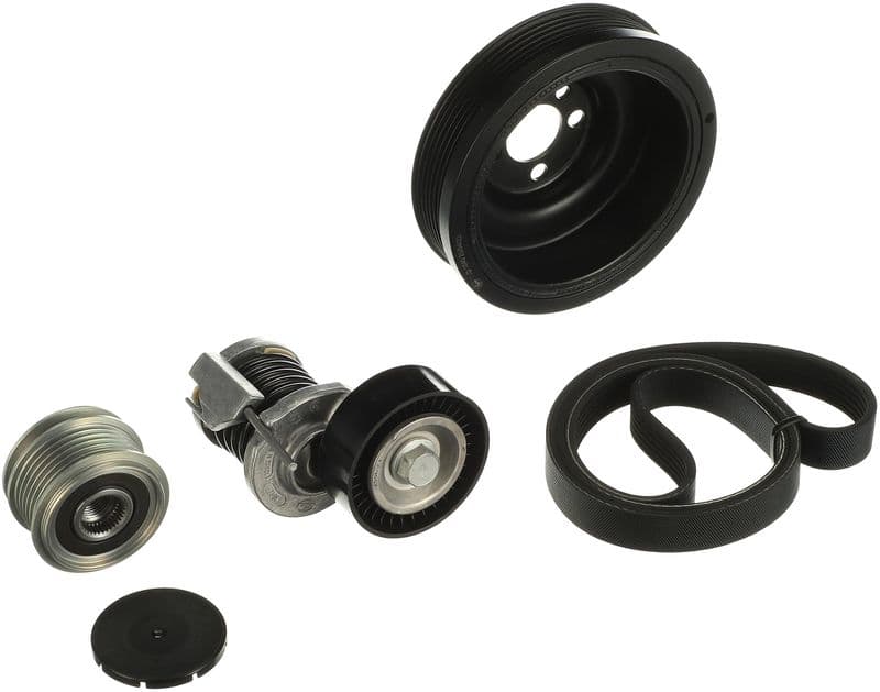 Set curea transmisie cu caneluri GATES Micro-V® K046PK1070