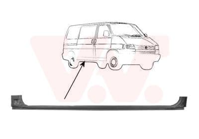 Placă de prag VAN WEZEL 5874120