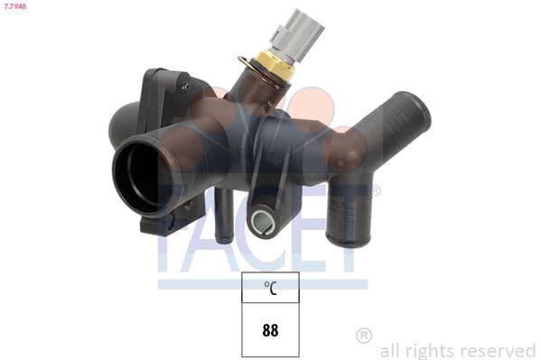 termostat,lichid racire FACET Made in Italy - OE Equivalent 7.7948