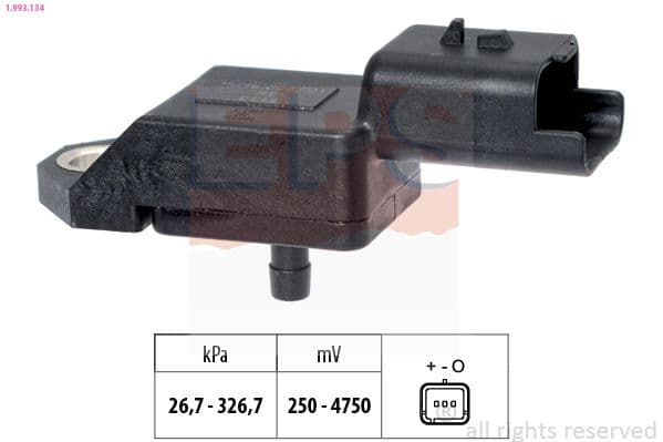 senzor presiune aer EPS Made in Italy - OE Equivalent 1.993.134