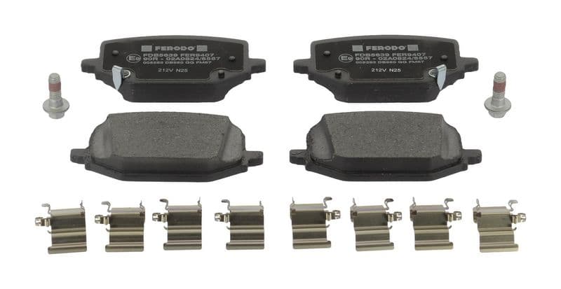 set placute frana,frana disc FERODO PREMIER ECO FRICTION FDB5639