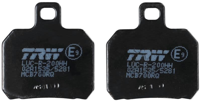 set placute frana,frana disc TRW MCB700RQ