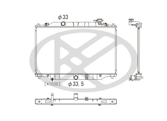 Radiator, racire motor KOYORAD PL062772