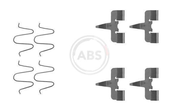 Set accesorii, placute frana ABS 1207Q
