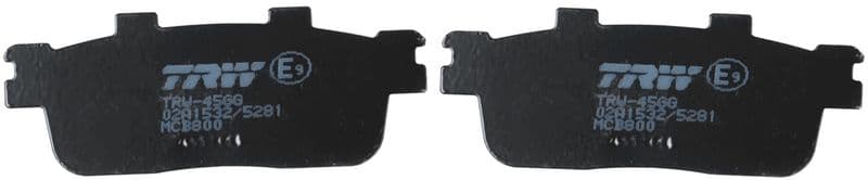 set placute frana,frana disc TRW Organic Allround MCB800