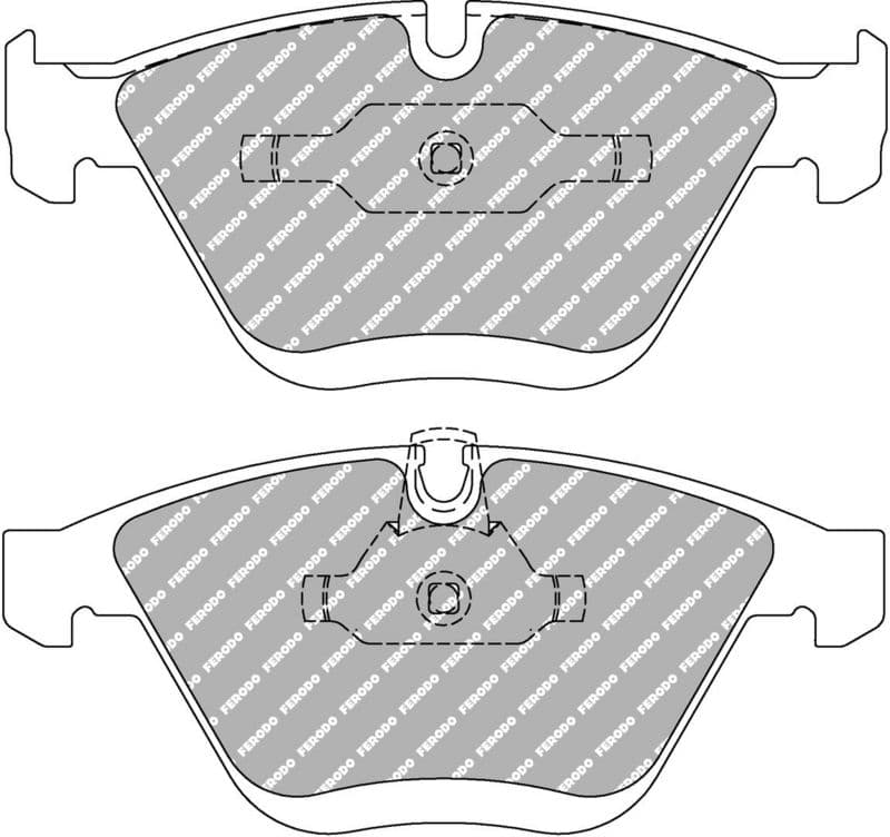 set placute frana,frana disc FERODO FCP1628R