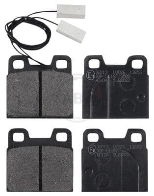 set placute frana,frana disc ABS 36013