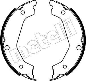 Set saboti frana, frana de mana METELLI 53-0227