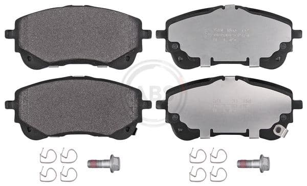set placute frana,frana disc ABS 35284
