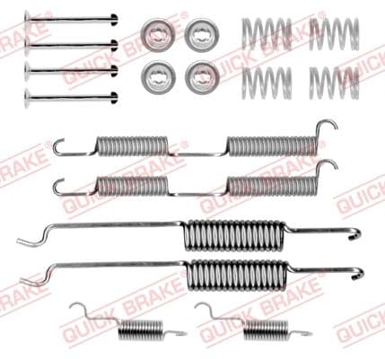 Set accesorii, sabot de frana QUICK BRAKE 105-0727
