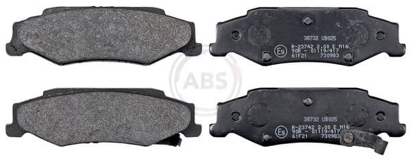 set placute frana,frana disc ABS 38732