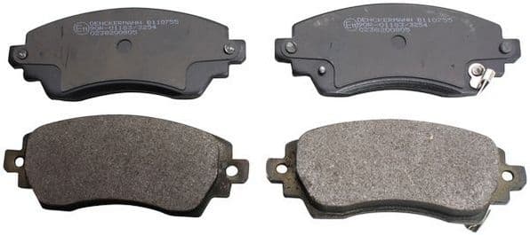 set placute frana,frana disc DENCKERMANN B110755
