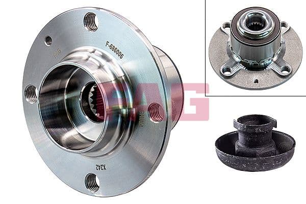 Set rulment roata Schaeffler FAG 713 6105 30