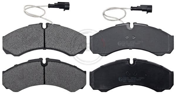 set placute frana,frana disc ABS 37635