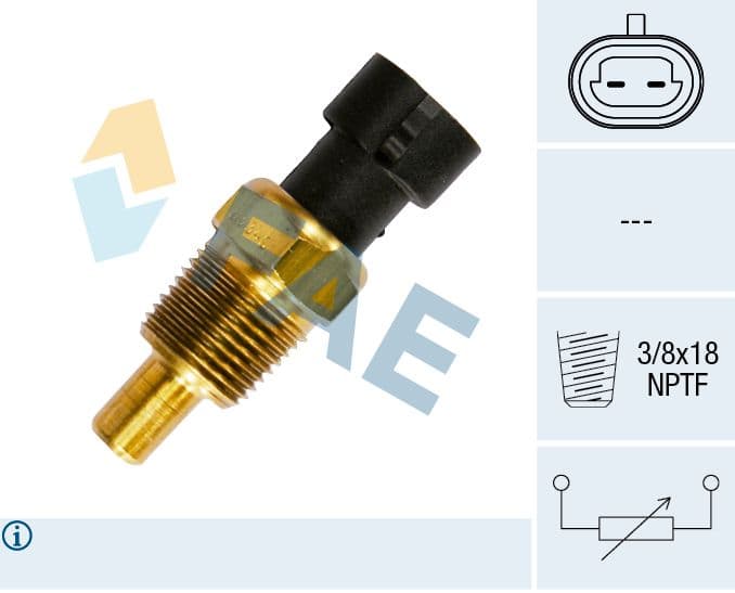 senzor,temperatura ulei FAE 33340