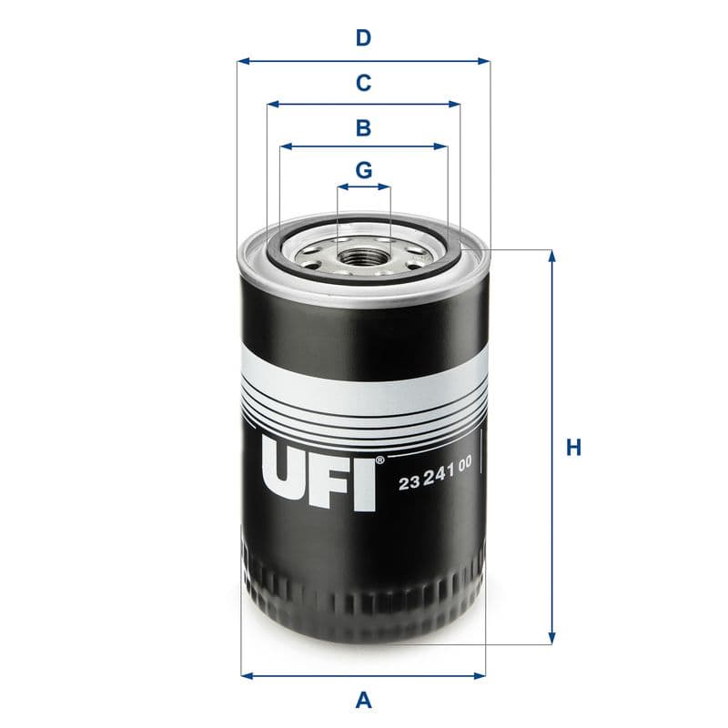 Filtru ulei UFI 23.241.00