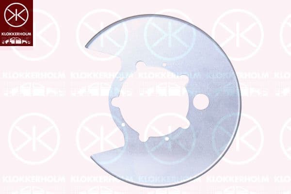 protectie stropire,disc frana KLOKKERHOLM 3081877