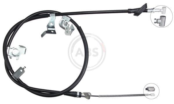 Cablu, frana de parcare ABS K13935
